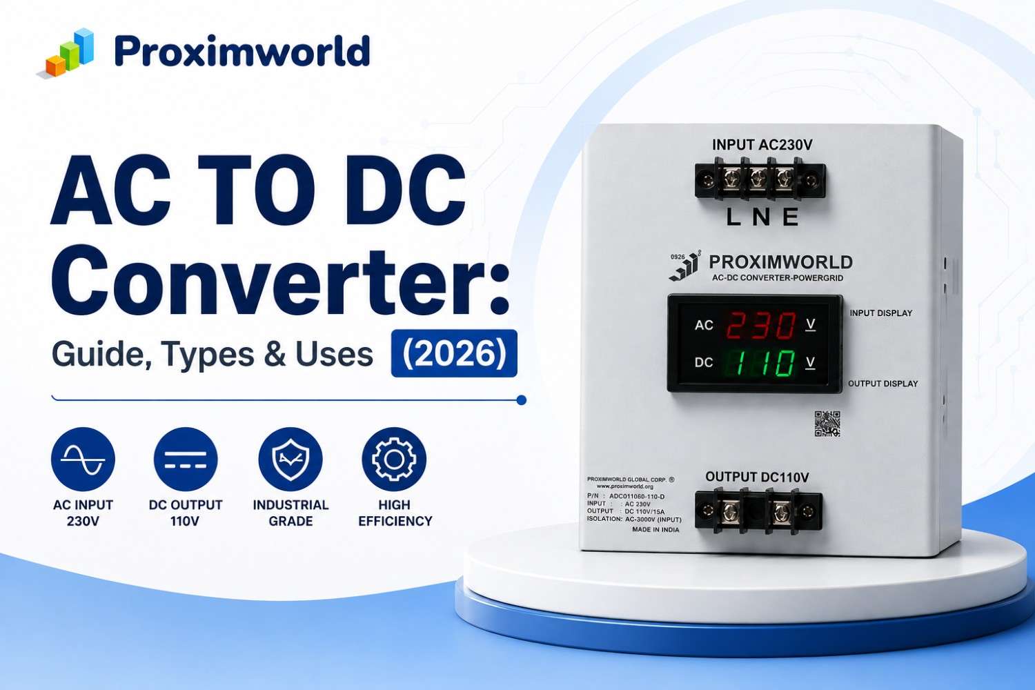 AC TO DC Converter: Guide, Types & Uses